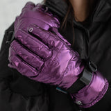 Women's Ultraviolet Purple Gloss Ski Gloves