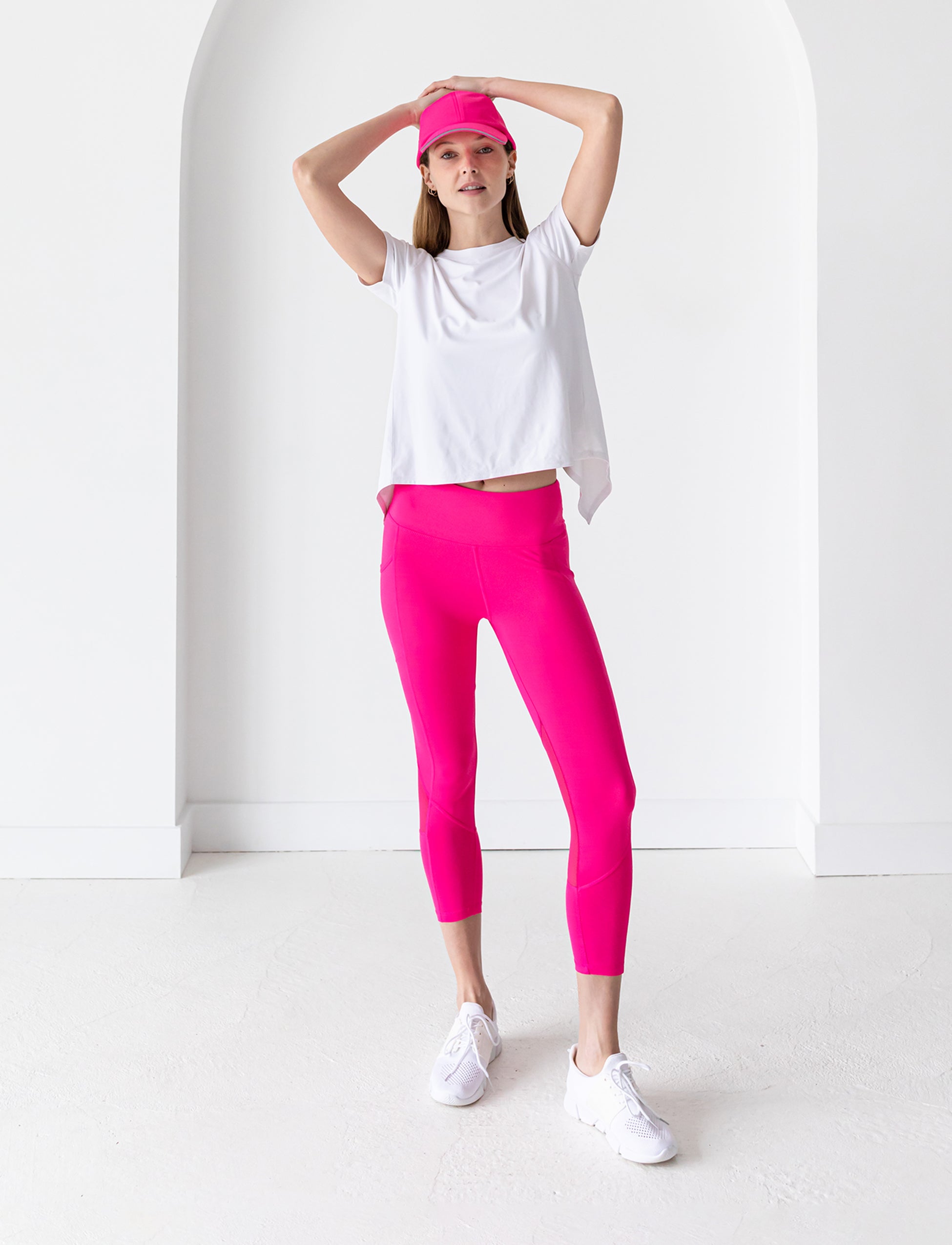 LADIES SPLIT BACK T-SHIRT