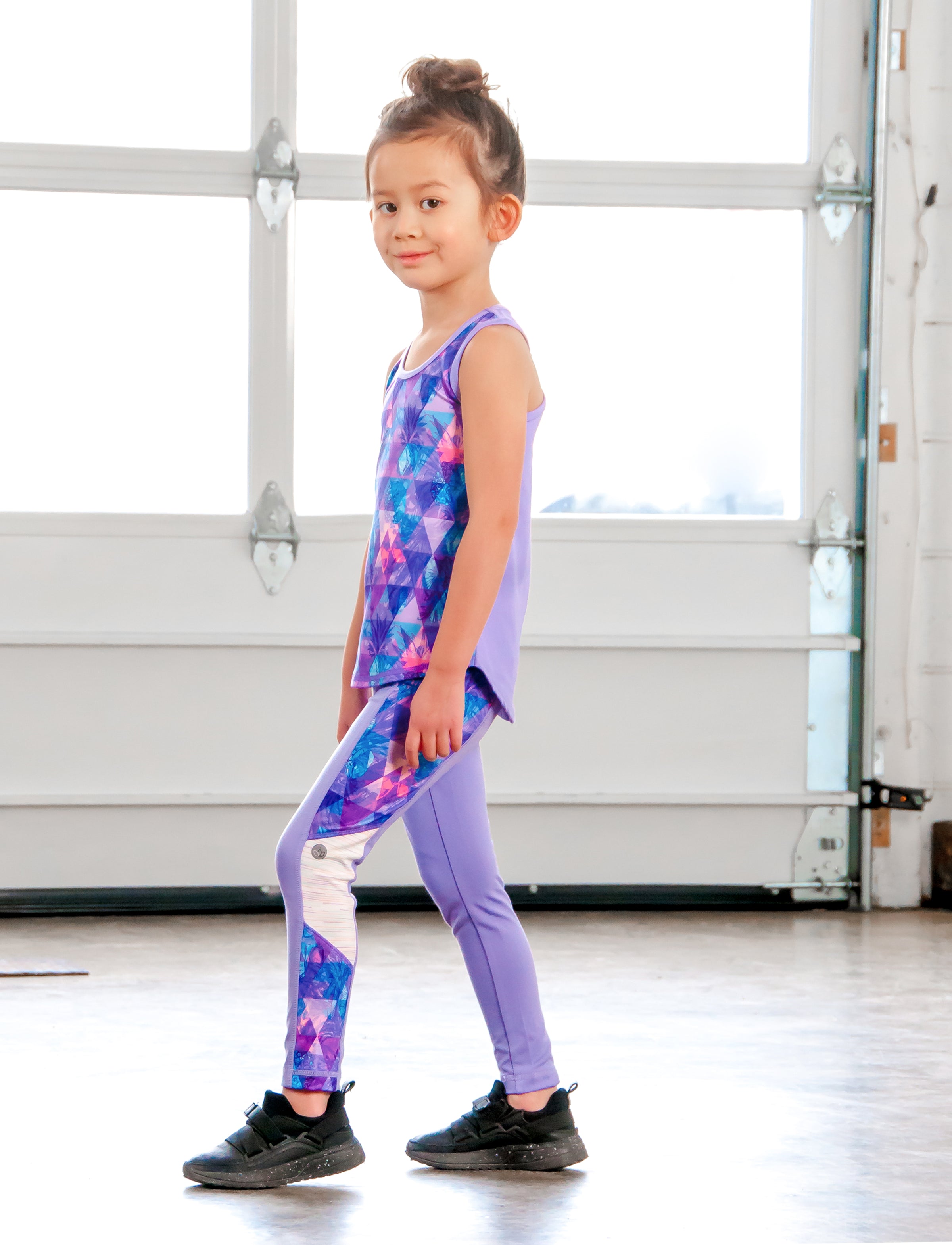 GIRLS 2-6 SCOOPED RACERBACK TANK