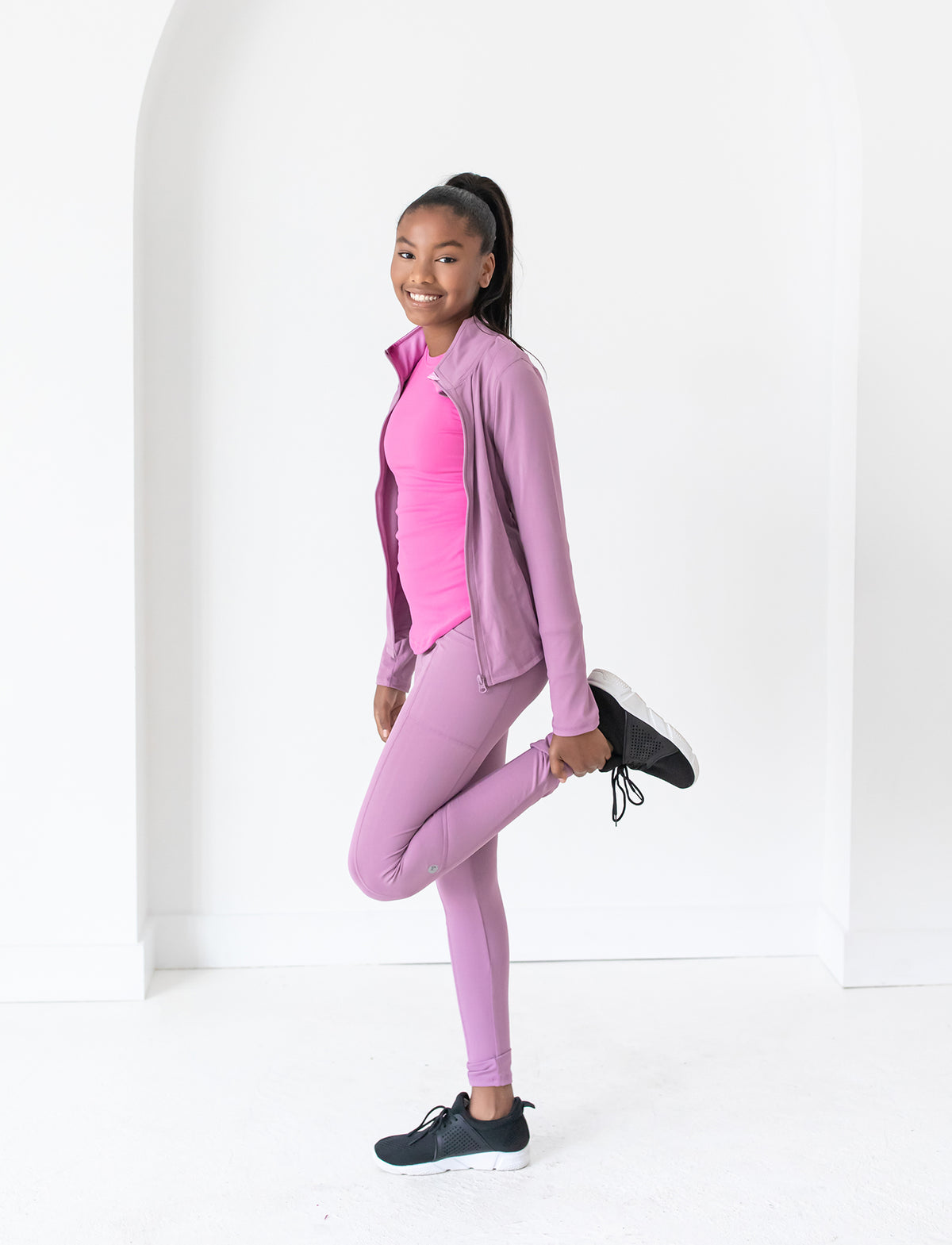 GIRLS SIDE POCKET LEGGING