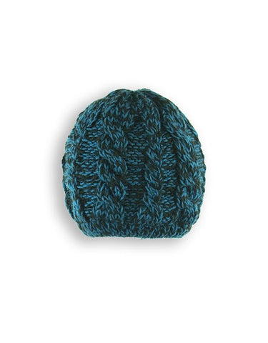 BOY'S 4-16 MARLED CABLE KNIT TOQUE