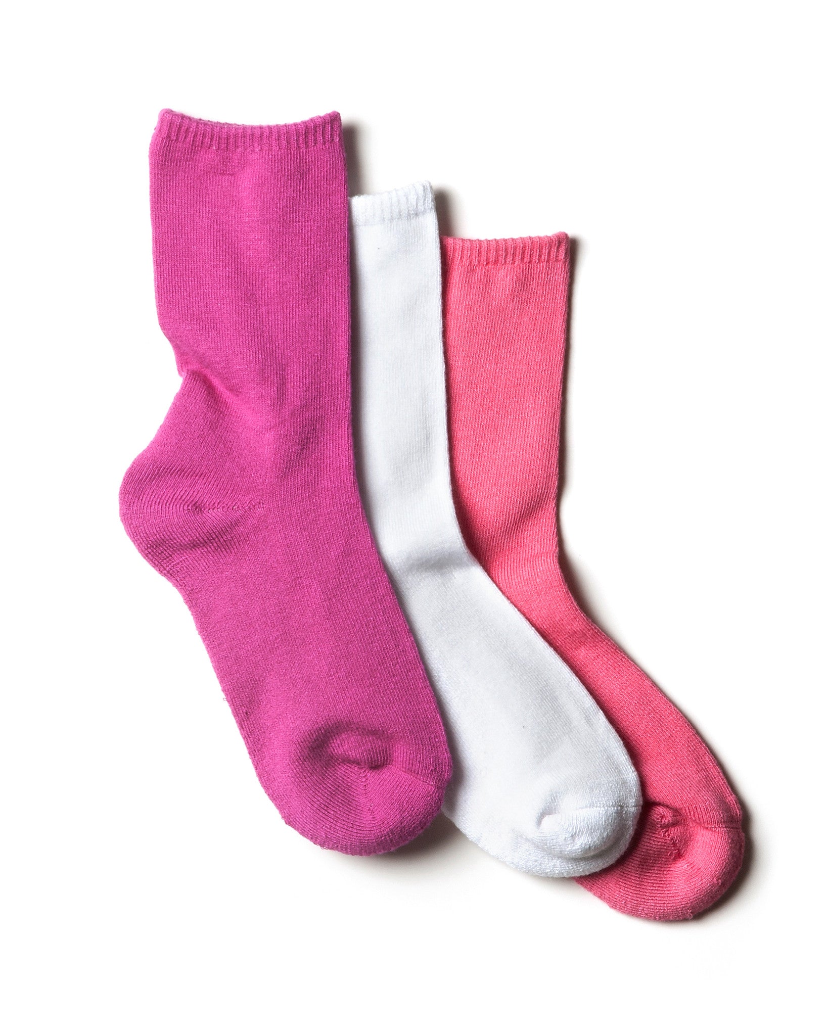 GIRLS 3 PACK FASHION CASUAL SOCKS