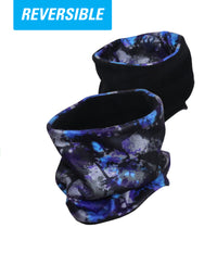 BOYS PRINTED REVERSIBLE FLEECE NECK WARMER