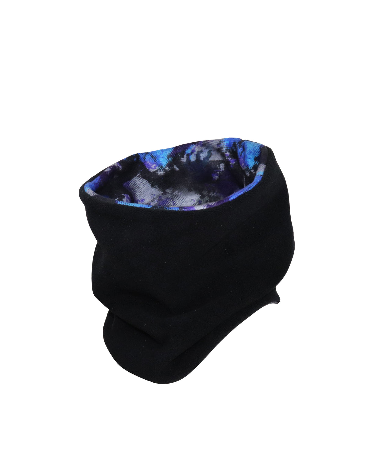BOYS PRINTED REVERSIBLE FLEECE NECK WARMER