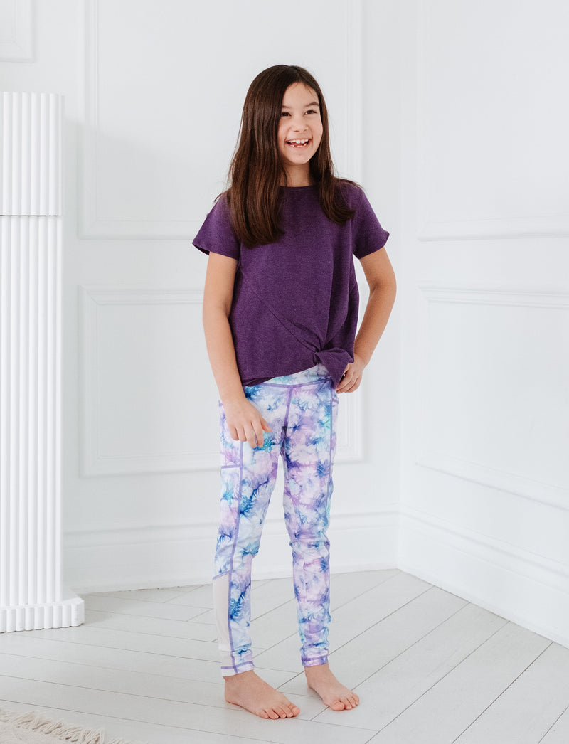 GIRLS KNOTTED T-SHIRT