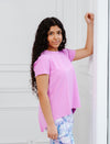GIRLS SPLIT BACK T-SHIRT