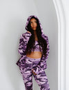 GIRLS CUT AND SEW HOODED JACKET