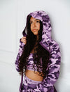 GIRLS CUT AND SEW HOODED JACKET