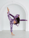 GIRLS ALLOVER PRINT CAPRI LEGGING