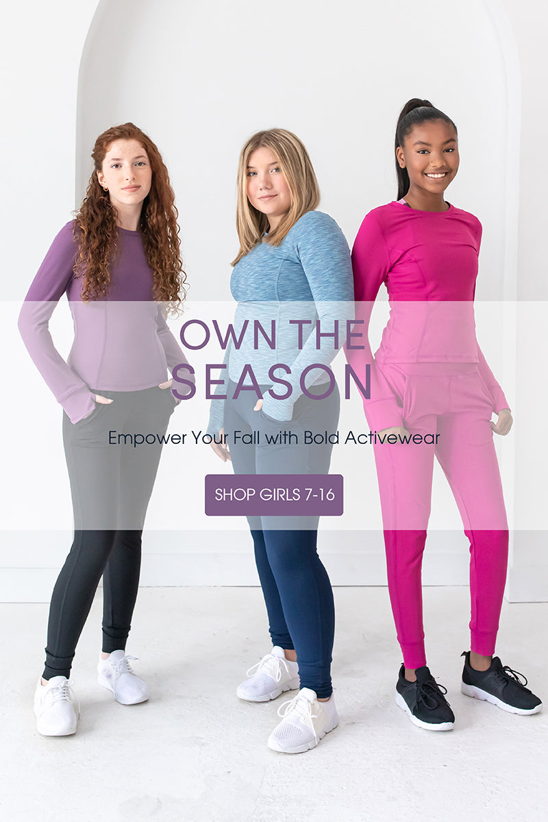 Jill Yoga Girls and Ladies activewear