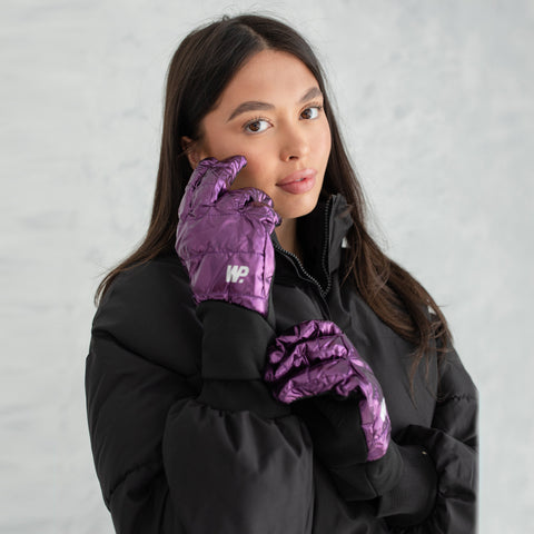 Women's Ultraviolet Purple Gloss Commuter Gloves