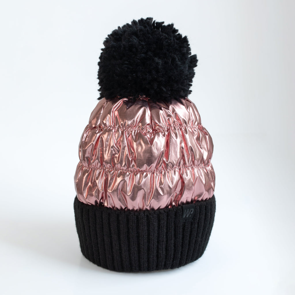 Girl's Rose Gold Toque – Jill Yoga