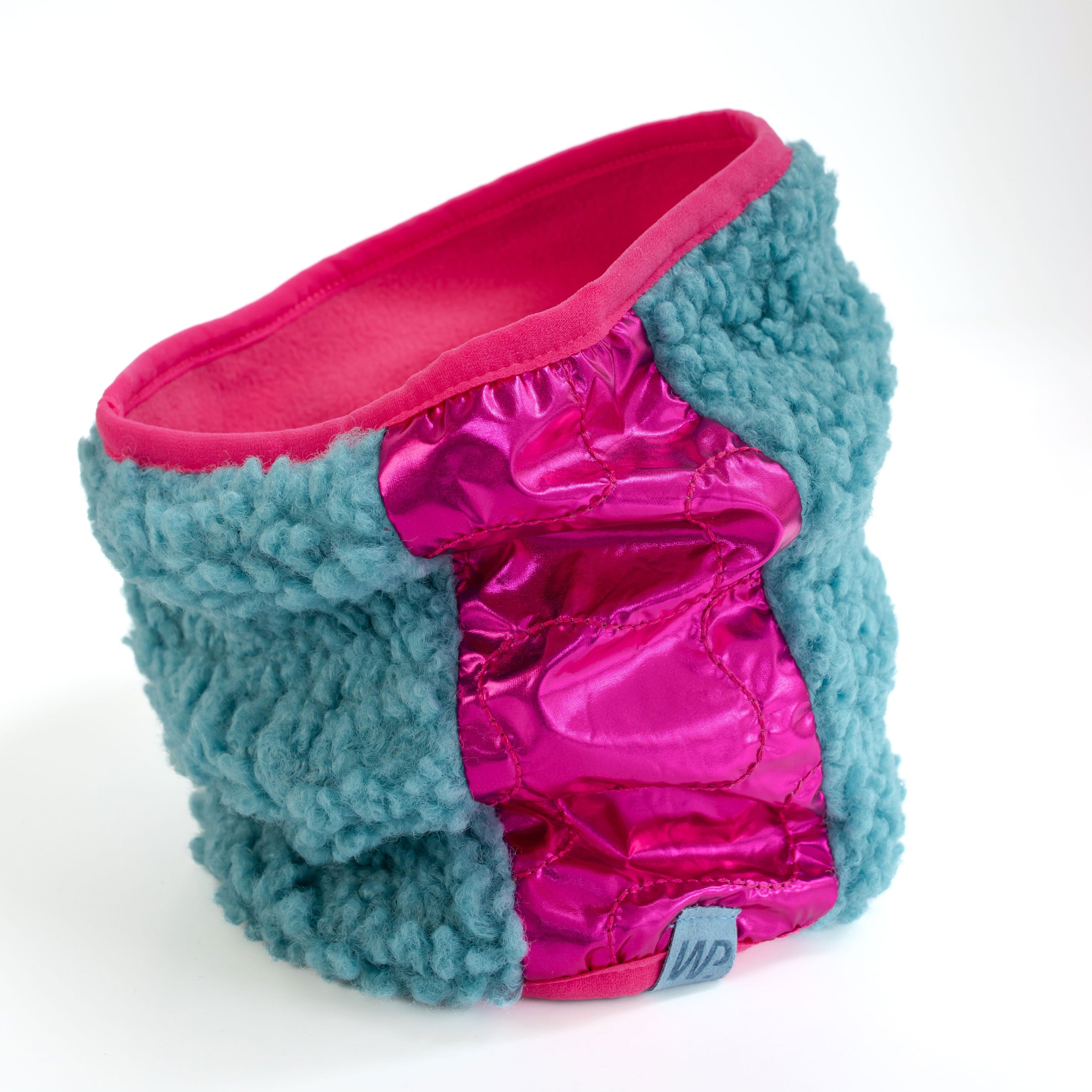 Girl's Pagoda Blue Sherpa Neck Warmer