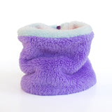 Girl's Pastel Ombre/ Purple Reversible Neck Warmer