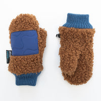 Little Boy's Camel Sherpa Mittens
