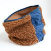 Boy's Camel Sherpa Neck Warmer