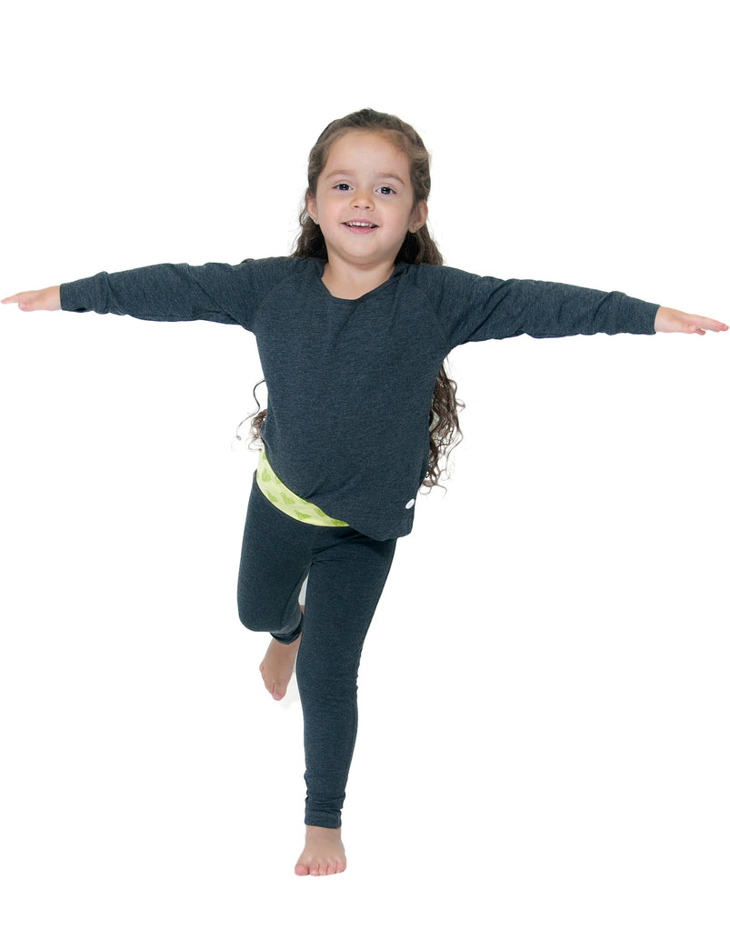 LITTLE GIRLS HOODED L/S T-SHIRT