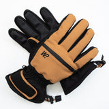 Men's Camel Black Snow Shovel Ski Gloves