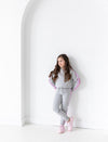 GIRLS 2-6 LIVE IN JOGGERS W/ RAINBOW STRIPE