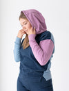 GIRLS COLOR BLOCKED HOODY