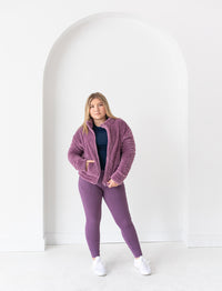 GIRLS COZY UP SHERPA JACKET