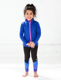 GIRLS 2-6 ELASTIC TRIM CUT AND SEW LEGGING