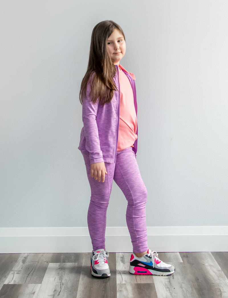 GIRLS 2-6 YOGA JACKET