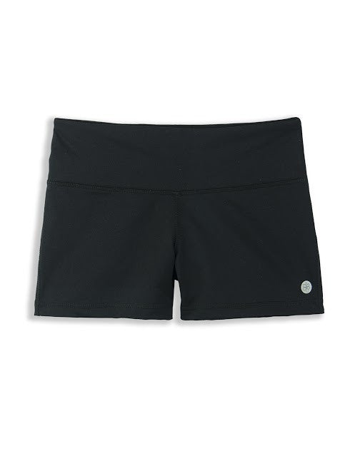 LADIES KNIT YOGA SHORTS