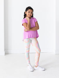 GIRLS 2-6 SPLIT BACK T-SHIRT
