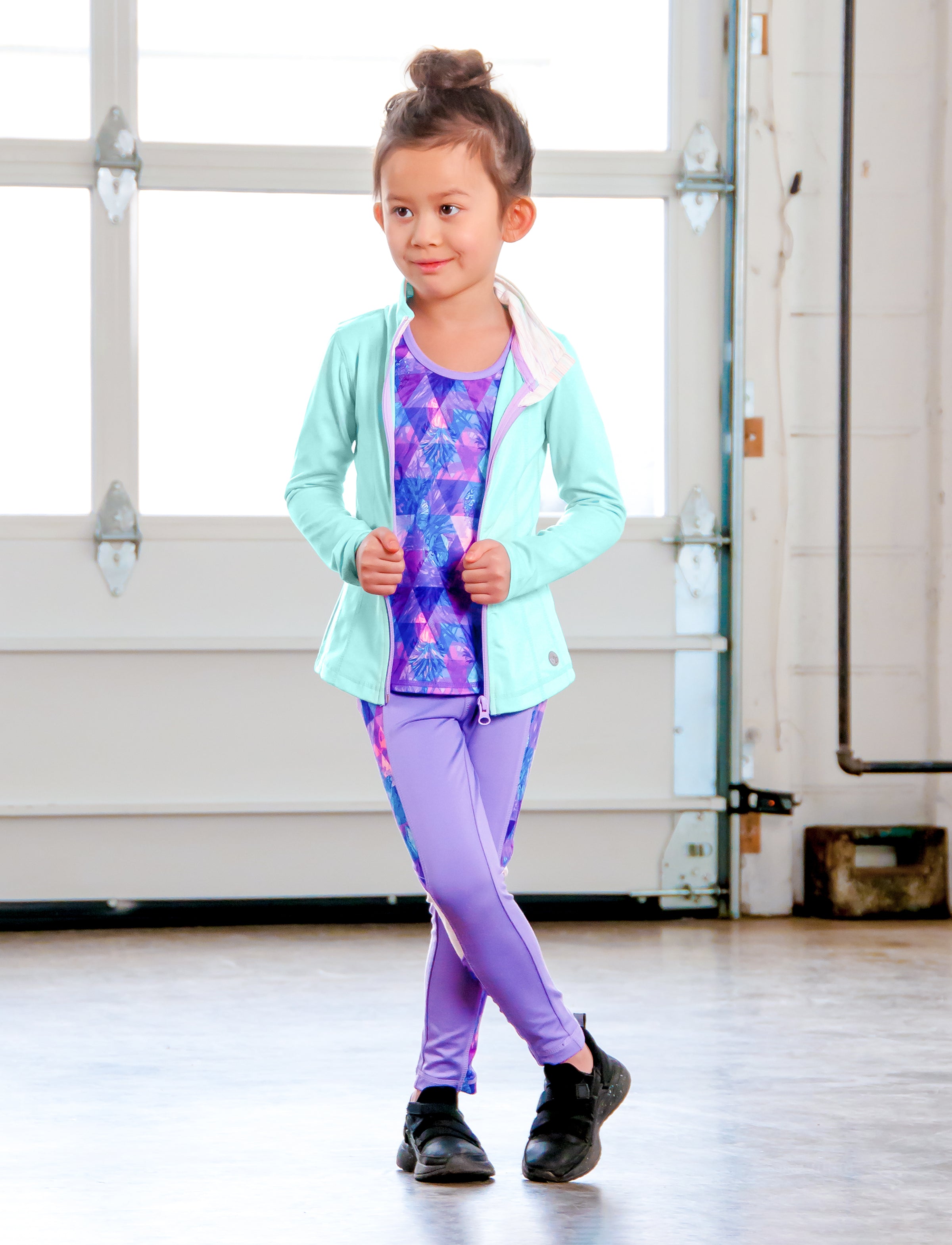 GIRLS 2-6 YOGA JACKET