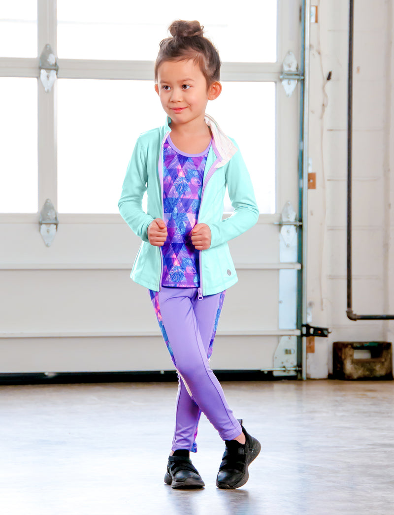 GIRLS 2-6 SCOOPED RACERBACK TANK