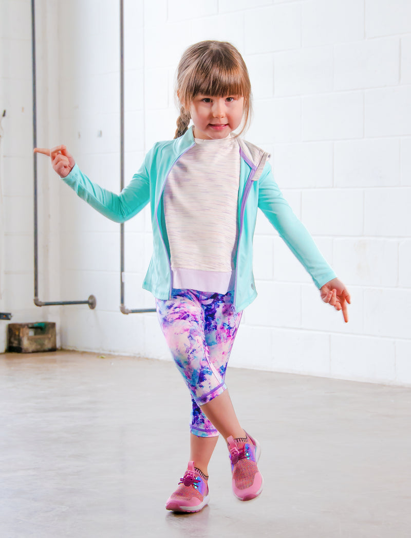 GIRLS 2-6 YOGA JACKET