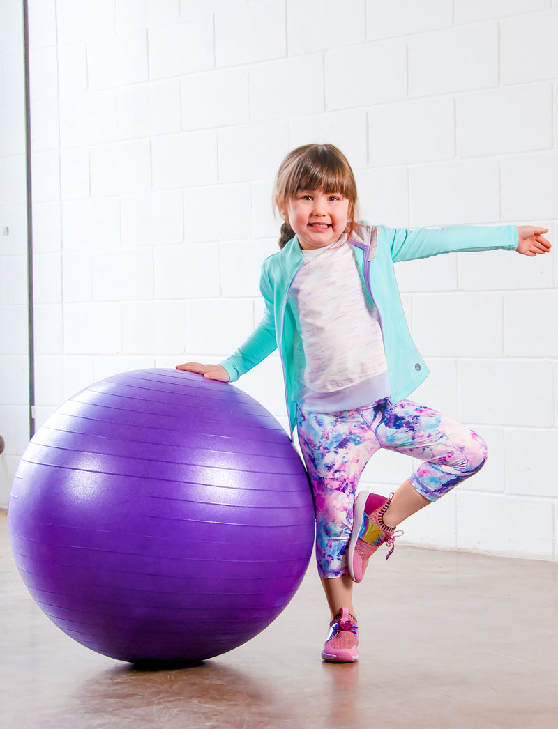 GIRLS 2-6 YOGA JACKET