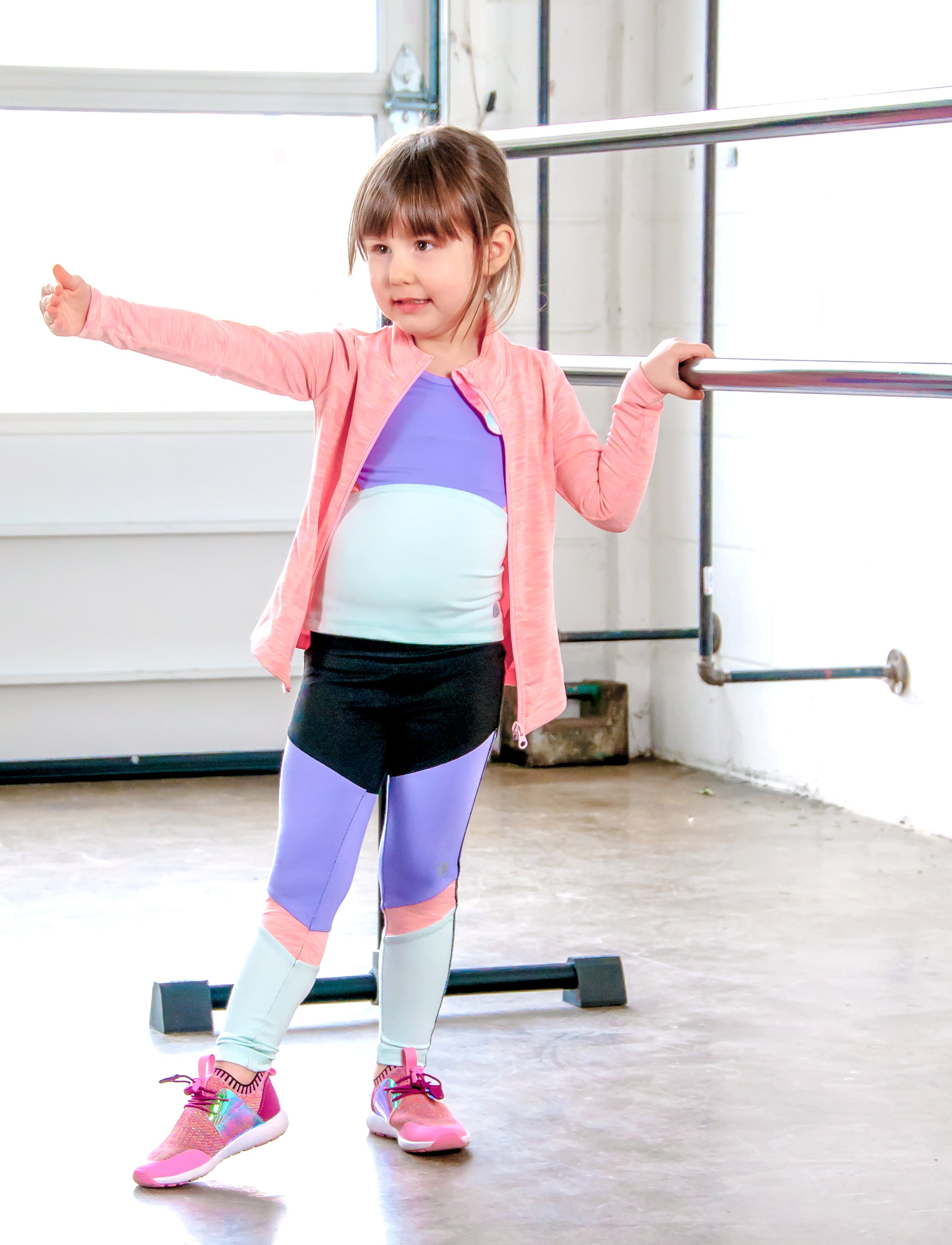 GIRLS 2-6 CUT AND SEW LEGGINGS
