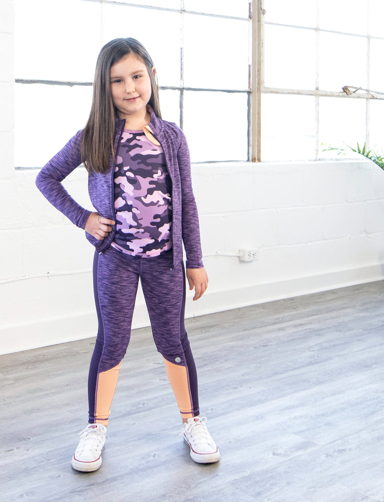 Shop Online for the Best GIRLS 2-6 CUT AND SEW LEGGINGS Jill Yoga