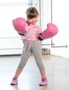 GIRLS 2-6 STRETCH COTTON CROPPED JOGGER