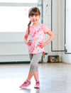 GIRLS 2-6 STRETCH COTTON CROPPED JOGGER