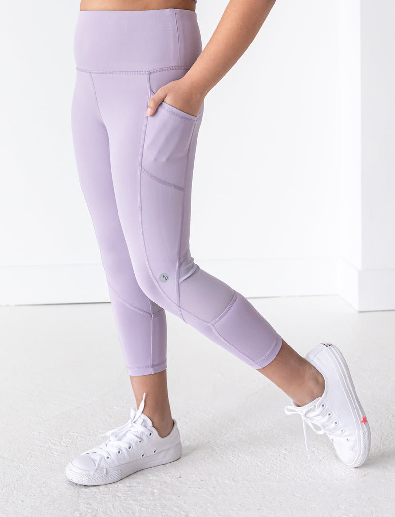 GIRLS 2-6 CARBON CAPRI