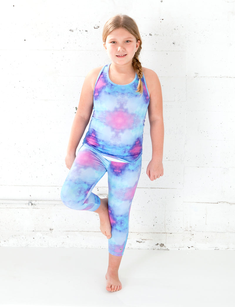 GIRLS 2-6 KALEIDOSCOPE CAPRI LEGGING