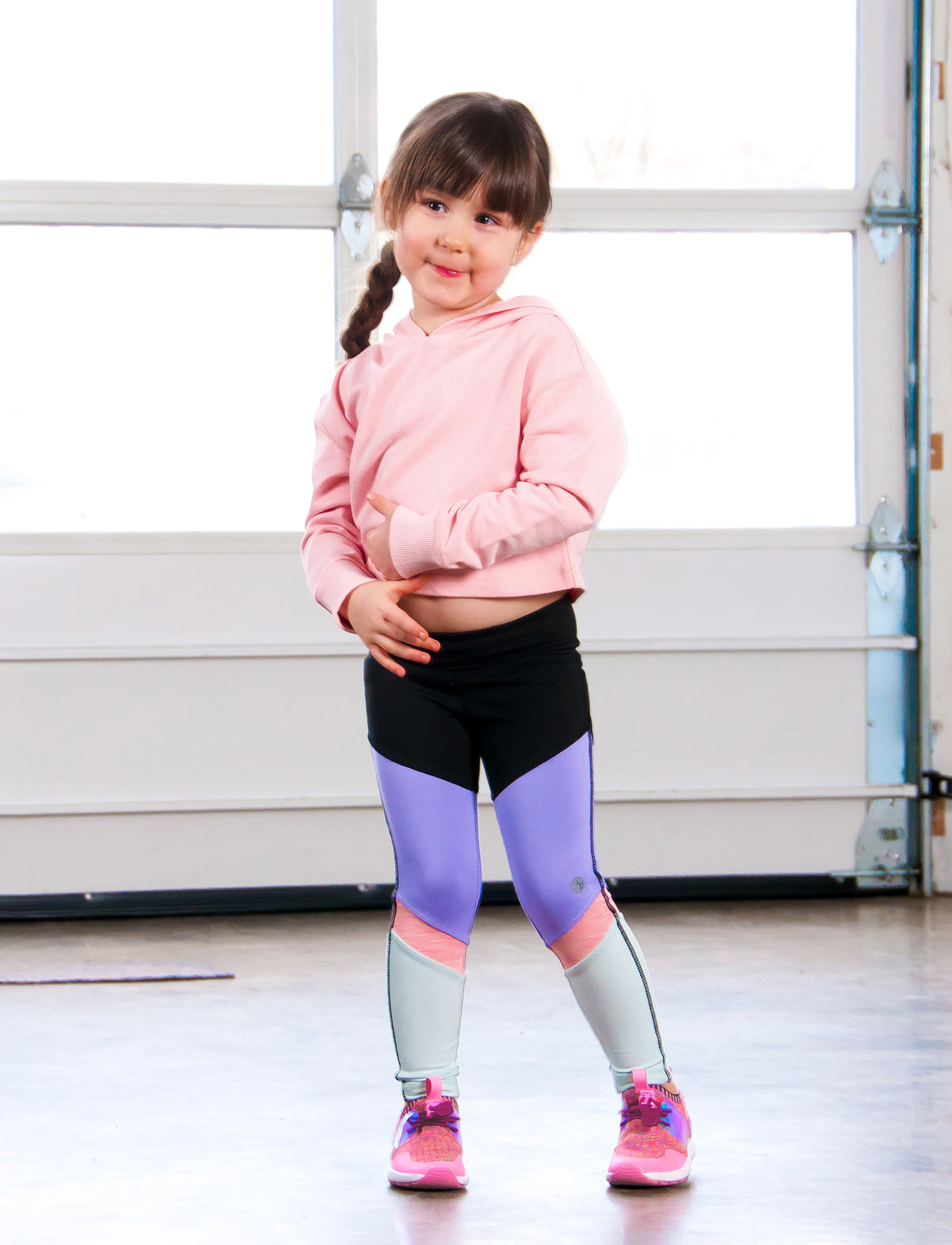 GIRLS 2-6 CUT AND SEW LEGGINGS