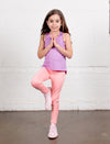 GIRLS 2-6 COATED LEGGINGS