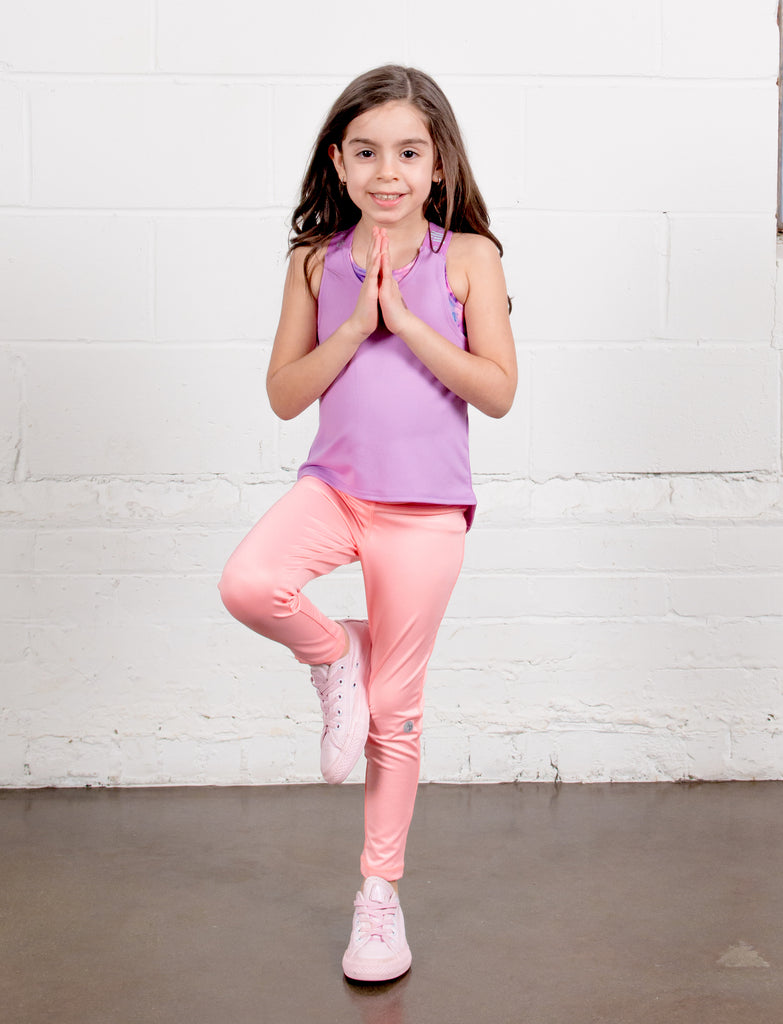 GIRLS 2-6 COATED LEGGINGS – Jill Yoga