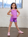 GIRLS 2-6 SIDE POCKET YOGA SHORT