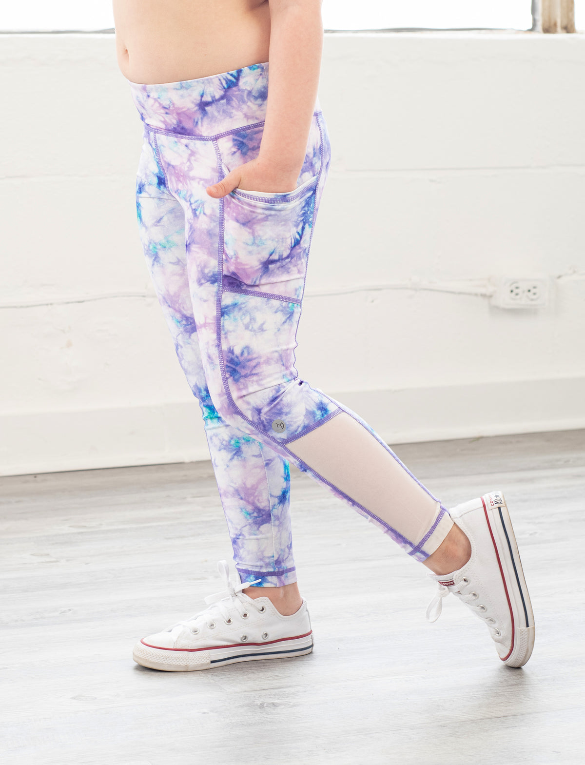 GIRLS 2-6 PRINTED SIDE POCKET LEGGING