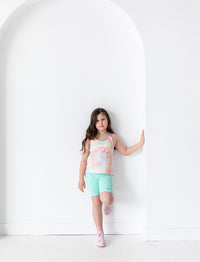 GIRLS 2-6 BIKE SHORT W/ POCKETS