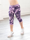 GIRLS 2-6 ALLOVER PRINT CAPRI LEGGING