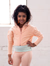 GIRLS 2-6 CROPPED ZIP-UP HOODY