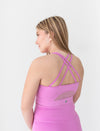 GIRLS HIGH NECK ACTIVE CROP