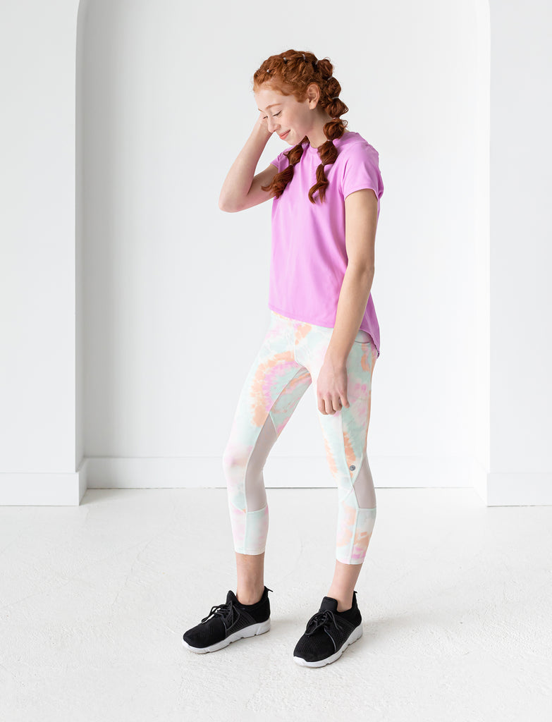 Wholesale Girl's Yoga Pant – Asst. Colours (Size 7-16 Years / M-XL