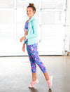 GIRLS "JILL YOGA" ACTIVE CROP